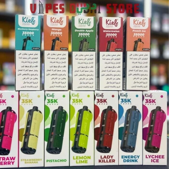 KIEF King 35000 Puffs 20MG Disposable Vape in Dubai