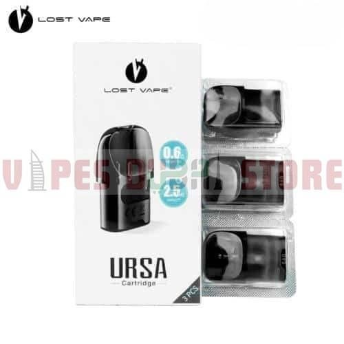 Lost Vape URSA Pod Cartridge URSA Cartridge 0.6 ohm Lost Vape URSA Pod Cartridge URSA Cartridge 0.6 ohm