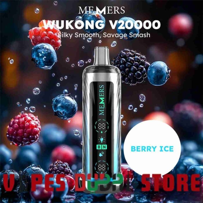 MEMERS Wukong V20000 Puffs Disposable Vape Price in Dubai Berry Ice