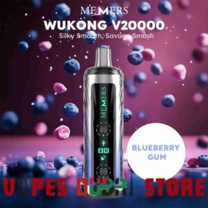 MEMERS Wukong V20000 Puffs Disposable Vape Price in Dubai Blueberry Gum