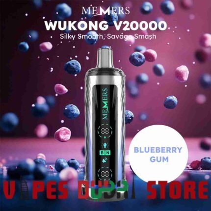 MEMERS Wukong V20000 Puffs Disposable Vape Price in Dubai Blueberry Gum
