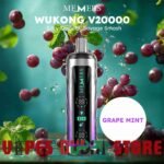 MEMERS Wukong V20000 Puffs Disposable Vape Price in Dubai Grape Mint
