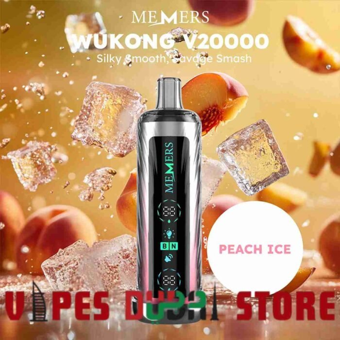 MEMERS Wukong V20000 Puffs Disposable Vape Price in Dubai Peach Ice