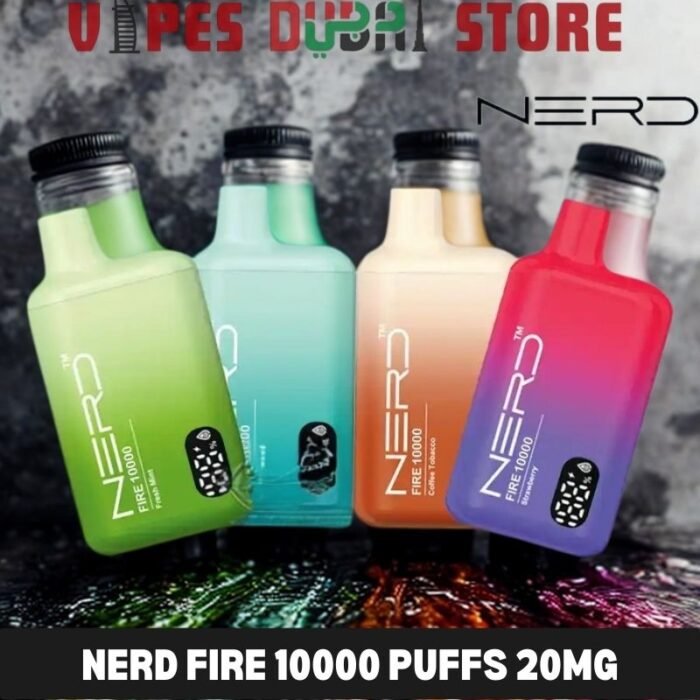 NERD Fire 10000 Puffs 20MG Disposable Vape