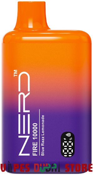 NERD Fire 10000 Puffs 20MG Disposable Vape blue razz lemonade NERD Fire 10000 Puffs 20MG Disposable Vape blue razz lemonade