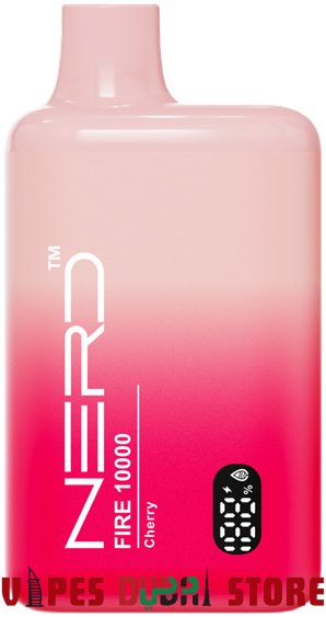 NERD Fire 10000 Puffs 20MG Disposable Vape cherry NERD Fire 10000 Puffs 20MG Disposable Vape cherry