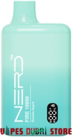 NERD Fire 10000 Puffs 20MG Disposable Vape double apple