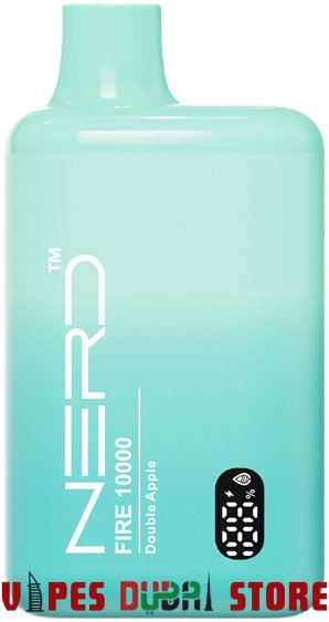 NERD Fire 10000 Puffs 20MG Disposable Vape double apple NERD Fire 10000 Puffs 20MG Disposable Vape double apple