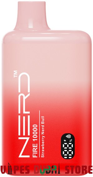 NERD Fire 10000 Puffs 20MG Disposable Vape strawberry nerd bull NERD Fire 10000 Puffs 20MG Disposable Vape strawberry nerd bull