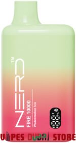 NERD Fire 10000 Puffs 20MG Disposable Vape watermelon ice