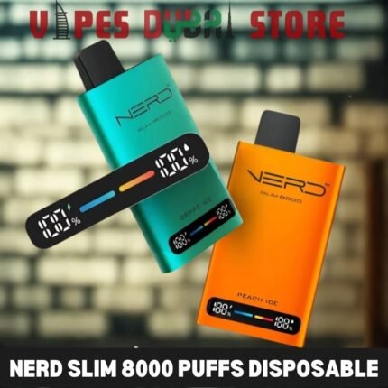 NERD Slim 8000 Puffs Disposable Vape in Dubai