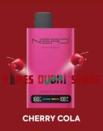 NERD Slim 80000 Puffs Disposable Vape Price in Dubai Cherry Cola