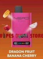 NERD Slim 80000 Puffs Disposable Vape Price in Dubai Cherry Peach Lemonade