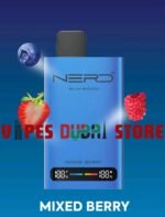 NERD Slim 80000 Puffs Disposable Vape Price in Dubai Mixed Berry