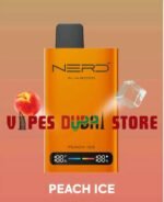 NERD Slim 80000 Puffs Disposable Vape Price in Dubai Peach Ice