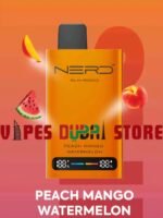 NERD Slim 80000 Puffs Disposable Vape Price in Dubai Peach Mango Watermelon