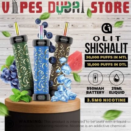 OLIT Shishalit 30000 Puffs Disposable Vape in Duba