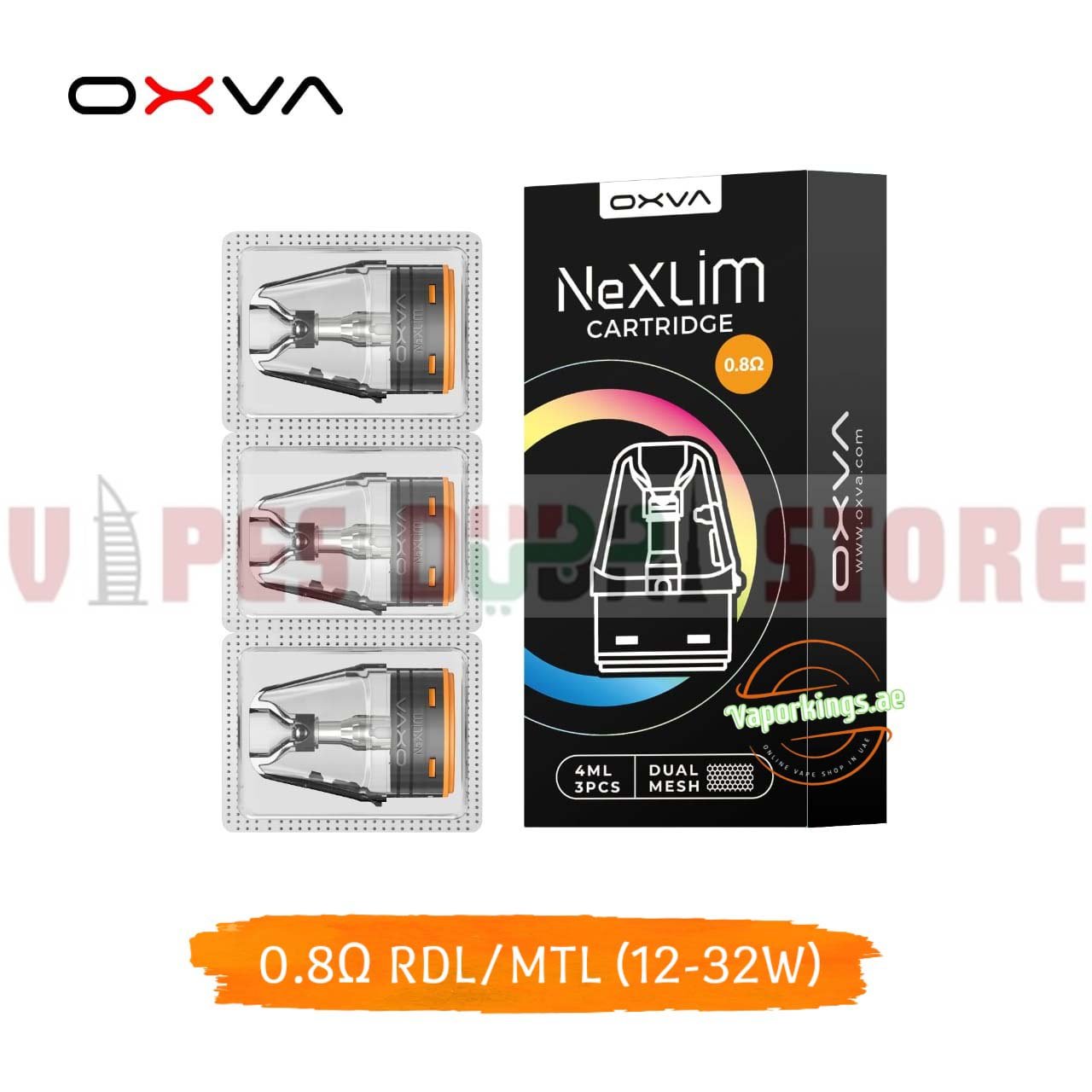 OXVA NeXlim Pods Cartridge 1.2ohm OXVA NeXlim Pods Cartridge 1.2ohm