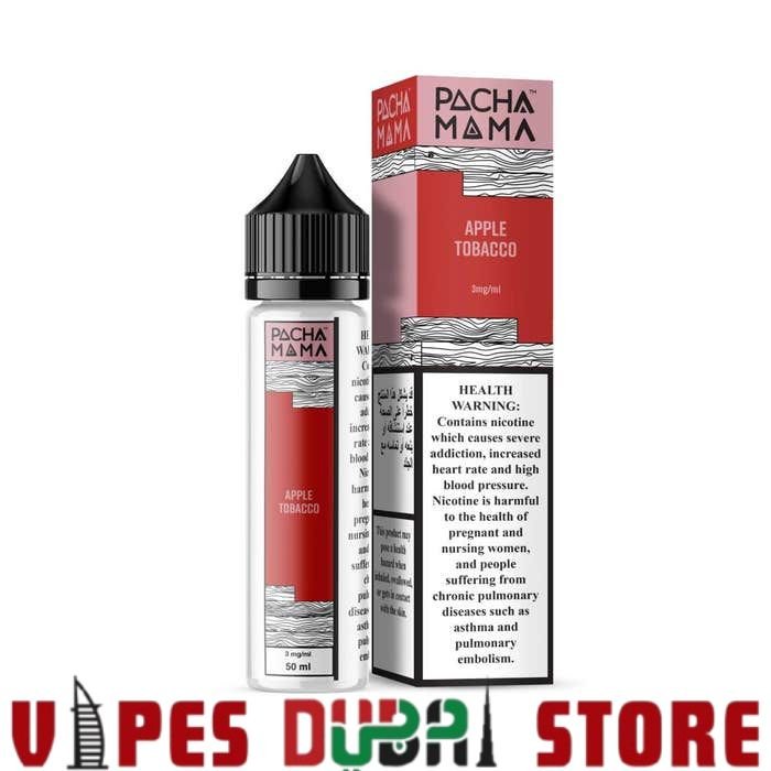 Pachamama 50ml 3mg Saltnic apple tobacco Pachamama 50ml 3mg Saltnic apple tobacco