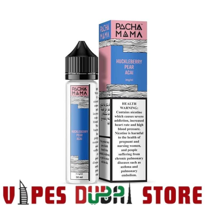 Pachamama 50ml 3mg Saltnic huckleberry pear acai Pachamama 50ml 3mg Saltnic huckleberry pear acai