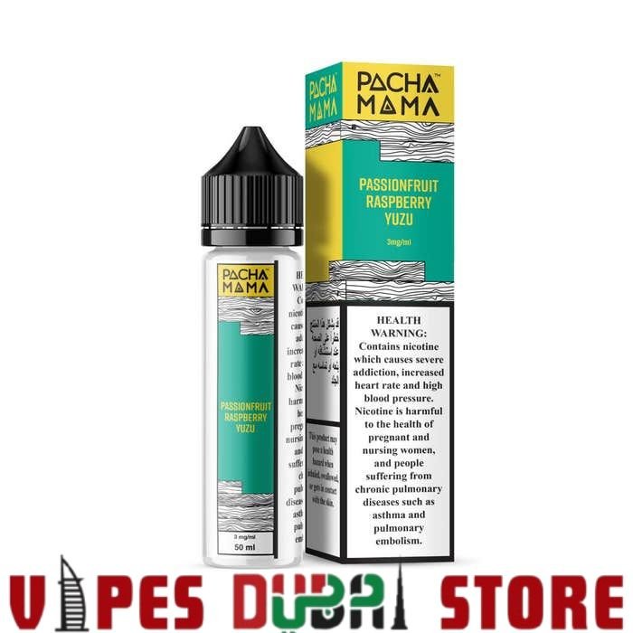 Pachamama 50ml 3mg Saltnic passionfruit raspberry yuzu Pachamama 50ml 3mg Saltnic passionfruit raspberry yuzu