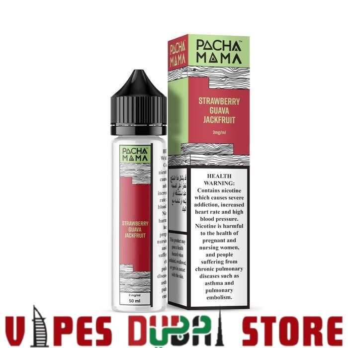 Pachamama 50ml 3mg Saltnic starwberry guava jackfruit Pachamama 50ml 3mg Saltnic starwberry guava jackfruit