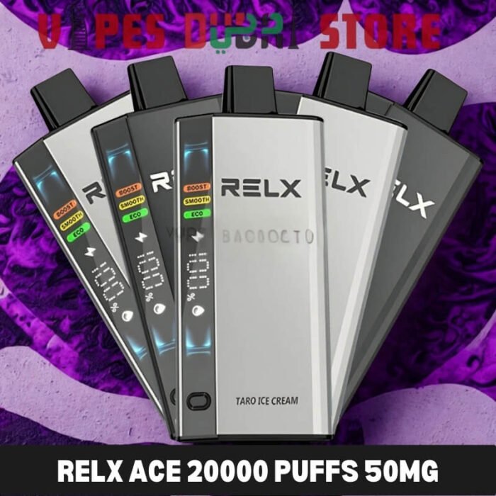 RELX Ace 20000 Puffs 50MG Disposable Vape in Dubai