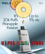 RELX Ace 20000 Puffs 50MG Disposable Vape in Dubai Pineapple-Passion
