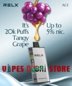 RELX Ace 20000 Puffs 50MG Disposable Vape in Dubai Tangy-Grape