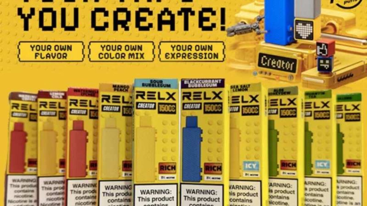 Buy Best RELX Creator Kit 15000 Puffs | Adjustable Airflow