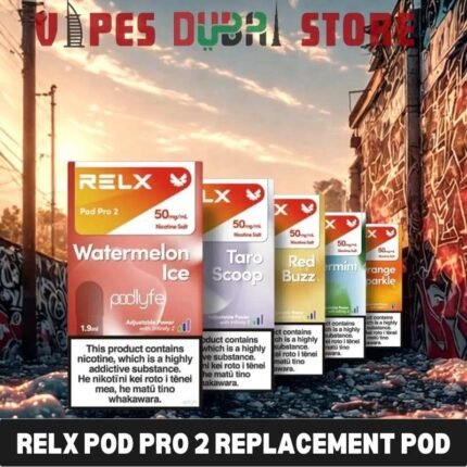 RELX Pod Pro Replacement Cartridge – 2 PCS Price in Dubai