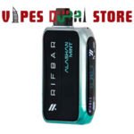 RIFBAR Turbo X 15000 Puffs 50mg Disposable Vape in Dubai Alaskan Mint