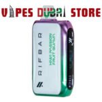 RIFBAR Turbo X 15000 Puffs 50mg Disposable Vape in Dubai Kiwi Passion Fruit Guava