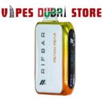 RIFBAR Turbo X 15000 Puffs 50mg Disposable Vape in Dubai Peach Pear