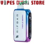 RIFBAR Turbo X 15000 Puffs 50mg Disposable Vape in Dubai Triple Berry