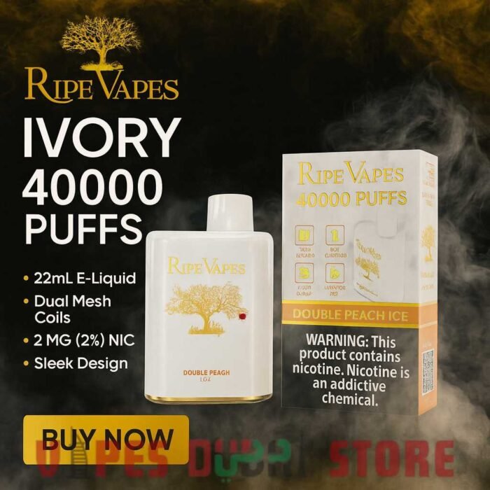 Ripe Vapes IVORY 40000 Puffs Disposable Vape
