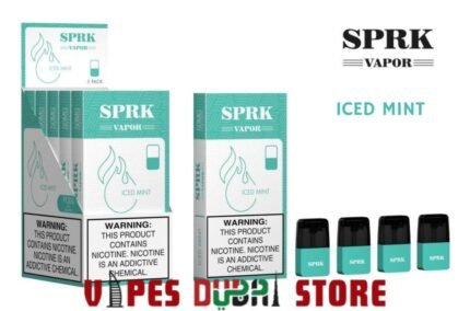 SPRK VAPOR POD CARTRIDGE IN DUBAI ICED MINT