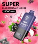 TUGBOAT Super 16000 Puffs 50MG Disposable Vape Price in Dubai Blackcurrant Lychee
