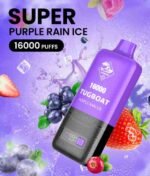 TUGBOAT Super 16000 Puffs 50MG Disposable Vape Price in Dubai Purple Rain Ice