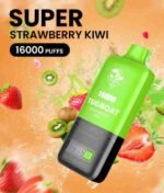 TUGBOAT Super 16000 Puffs 50MG Disposable Vape Price in Dubai Strawberry Kiwi