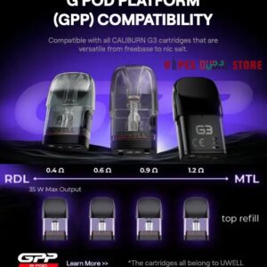 Uwell Caliburn GPP Replacement Pods