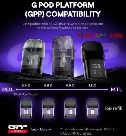 Uwell Caliburn GPP Replacement Pods