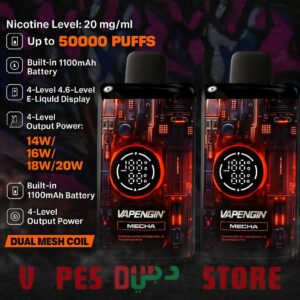 VAPENGIN Meacha 50000 Puffs Disposable Vape kit In UAE