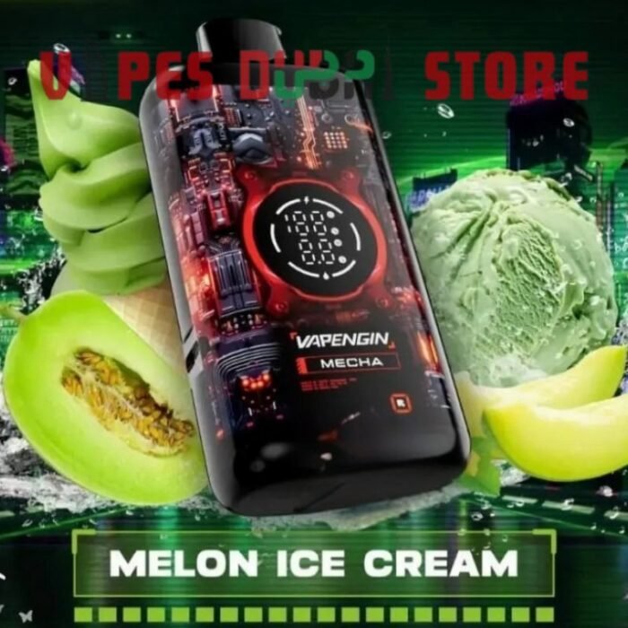 VAPENGIN Meacha 50000 Puffs Disposable Vape kit In UAE melon ice cream