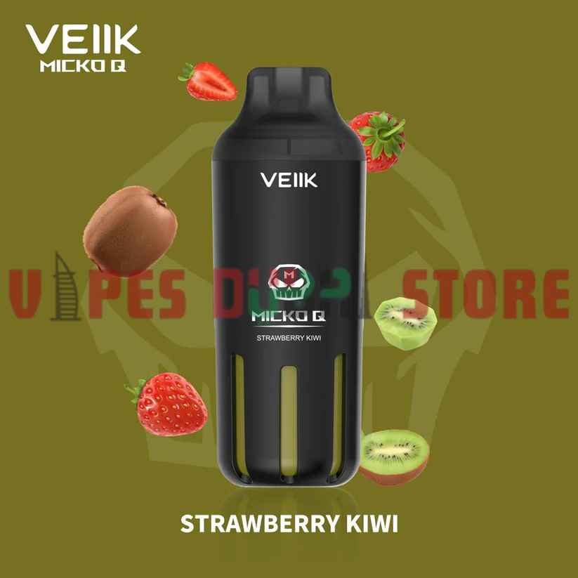 VEIIK MICKO Q 5500 Puffs 30mg Disposable Vape in Dubai strawberry kiwi VEIIK MICKO Q 5500 Puffs 30mg Disposable Vape in Dubai strawberry kiwi