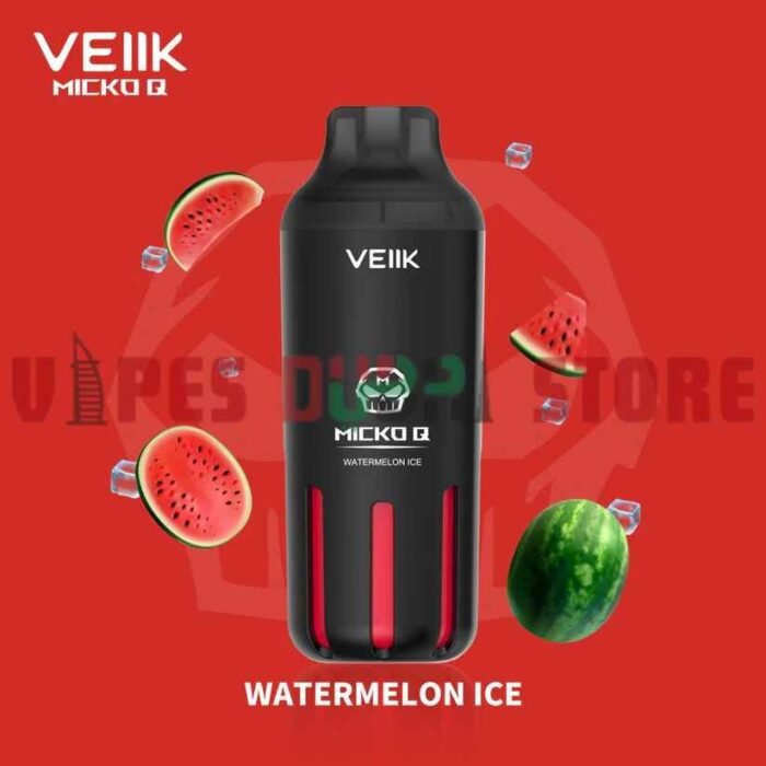 VEIIK MICKO Q 5500 Puffs 30mg Disposable Vape in Dubai watermelon ice