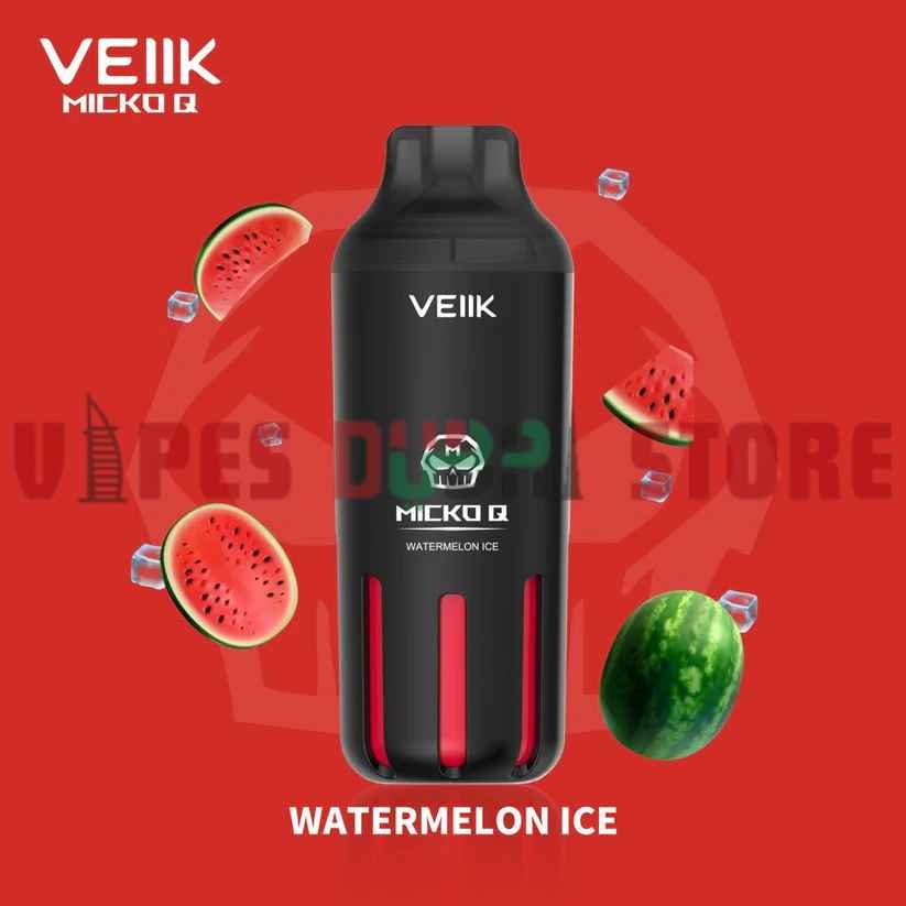 VEIIK MICKO Q 5500 Puffs 30mg Disposable Vape in Dubai watermelon ice VEIIK MICKO Q 5500 Puffs 30mg Disposable Vape in Dubai watermelon ice