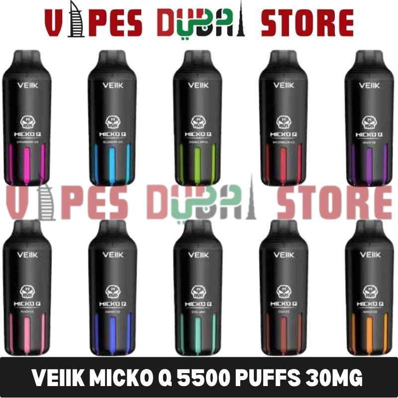 VEIIK MICKO Q 5500 Puffs 30mg Disposable Vape in Dubai VEIIK MICKO Q 5500 Puffs 30mg Disposable Vape in Dubai