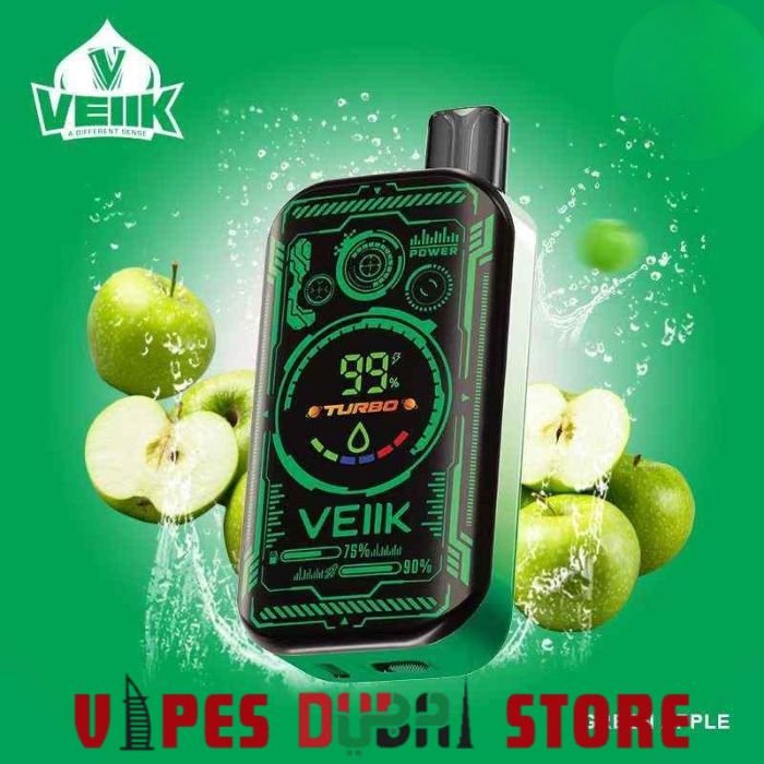 VEIIK Space Mist 25000 Puffs Disposable Vape Price in Dubai Green Apple VEIIK Space Mist 25000 Puffs Disposable Vape Price in Dubai Green Apple