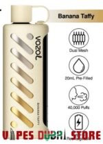 VOZOL Gear Shisha 40,000 Puffs Disposable Vape Price in Dubai Banana Taffy